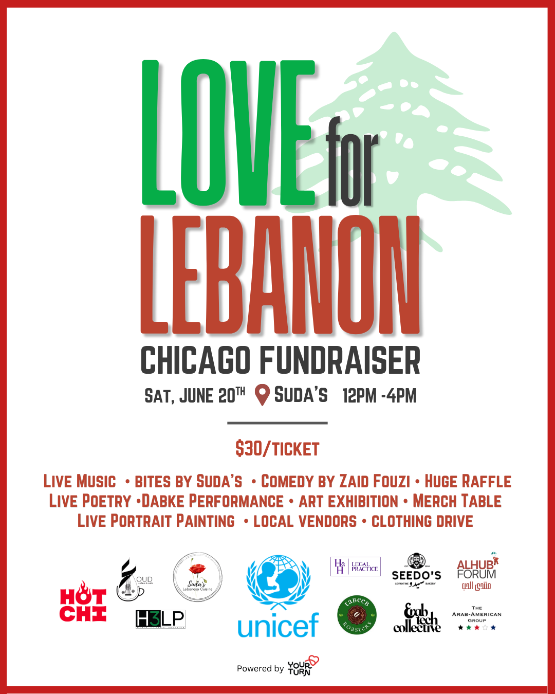 Love for Lebanon - Chicago Fundraiser