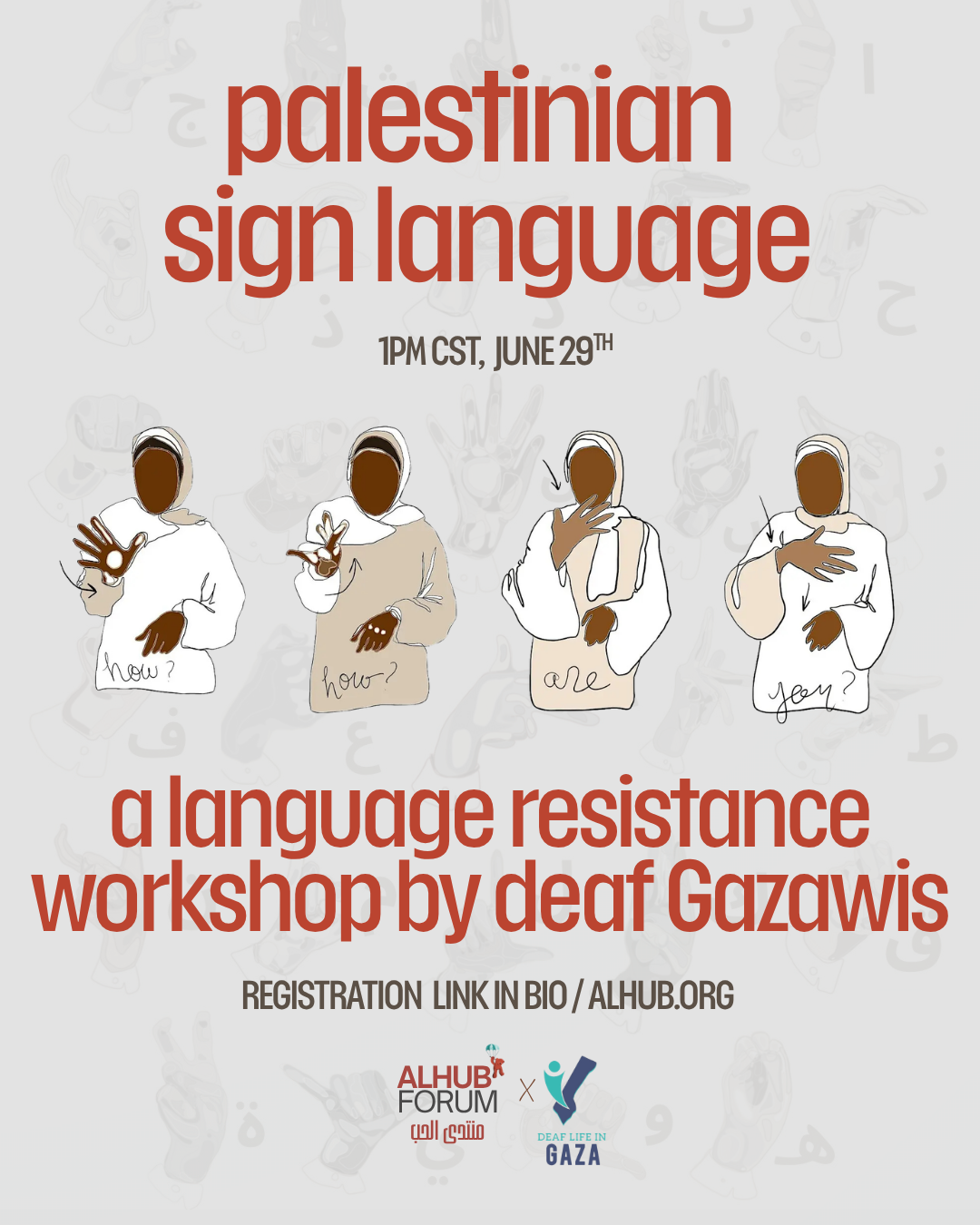 Palestinian Sign Language Workshop